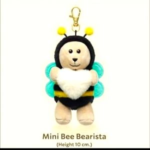 Brand new Starbucks overseas bee mine keychain